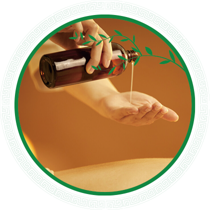 Aroma Öl Massage